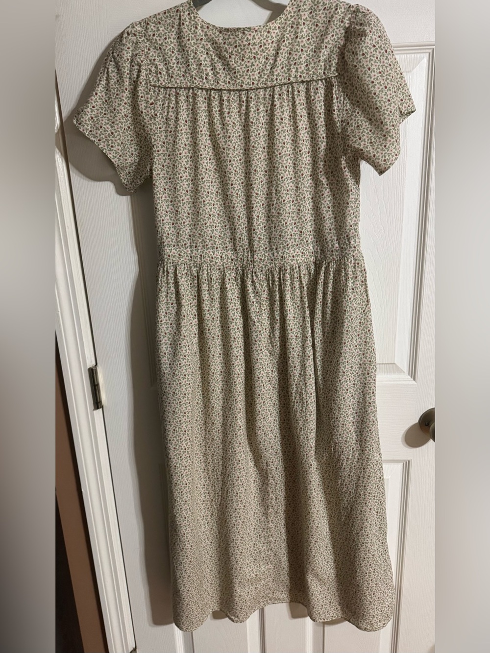Christy Dawn Strawberry Cream Dress - Picture 3 of 7